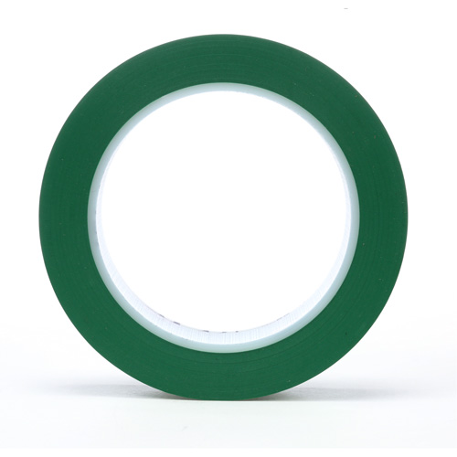 Ruban en vinyle 471, 25,4 mm (1") la x 32,9 m (108') lo, 5,2 mils, Vert Moffatt Supply & Specialties