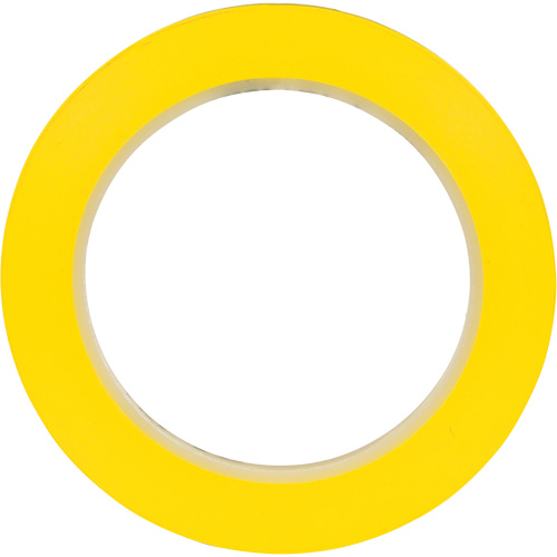 Ruban en vinyle 471, 6 mm (1/4") la x 32,9 m (108') lo, 5,2 mils, Jaune Moffatt Supply & Specialties