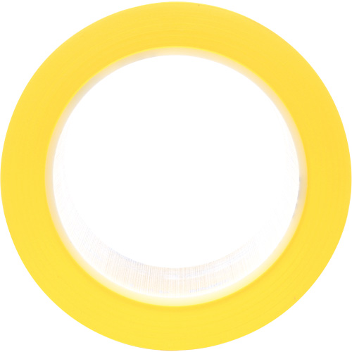 471 Vinyl Tape, 76.2 mm (3") W x 32.9 m (108') L, 5.2 mils, Yellow Moffatt Supply & Specialties
