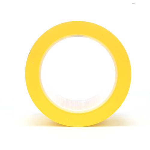 471 Vinyl Tape, 102 mm (4") W x 32.9 m (108') L, 5.2 mils, Yellow Moffatt Supply & Specialties
