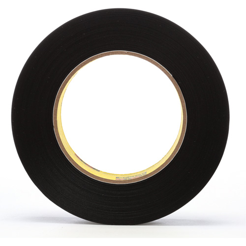 472 Vinyl Tape, 25.4 mm (1") W x 32.9 m (108') L, 10.4 mils, Black Moffatt Supply & Specialties