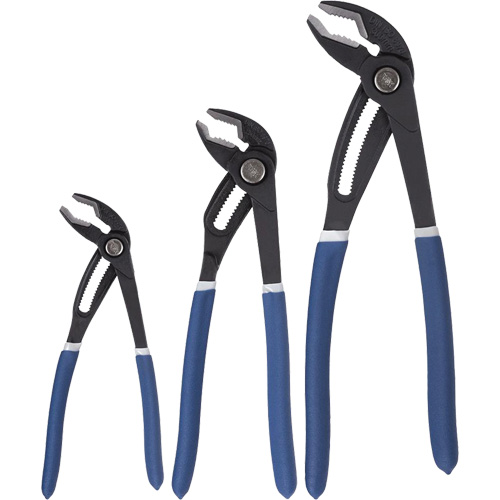 JRWP-3S Push-Button Ratcheting Pliers Set, 3 Pieces Moffatt Supply & Specialties