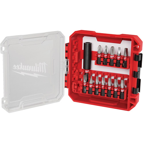 Jeu dembouts pour tournevis &agrave; chocs, 13 Mcx, Phillips/&agrave; fentes/Carr&eacute;e/Torx Moffatt Supply & Specialties