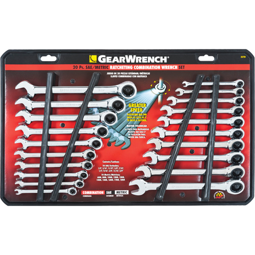 Jeux de cl&eacute;s mixtes 72 dents Moffatt Supply & Specialties