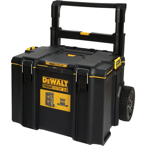 ToughSystem&reg; 2.0 Rolling Toolbox, 23-69/100" x 19-79/100" x 38-7/10", Black Moffatt Supply & Specialties