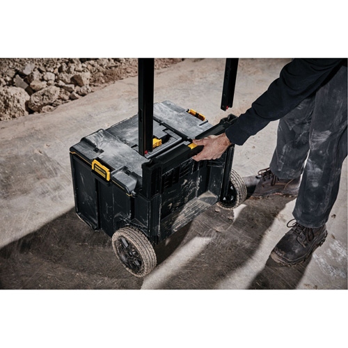 ToughSystem&reg; 2.0 Rolling Toolbox, 23-69/100" x 19-79/100" x 38-7/10", Black Moffatt Supply & Specialties