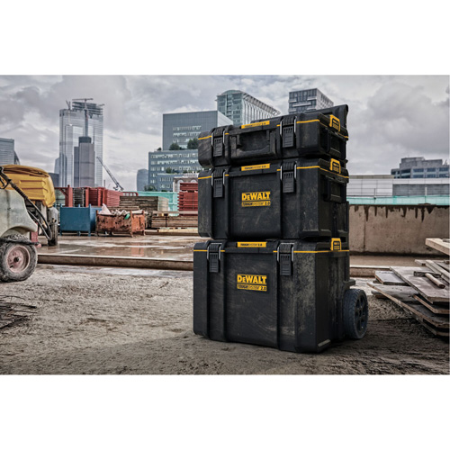 ToughSystem&reg; 2.0 Rolling Toolbox, 23-69/100" x 19-79/100" x 38-7/10", Black Moffatt Supply & Specialties