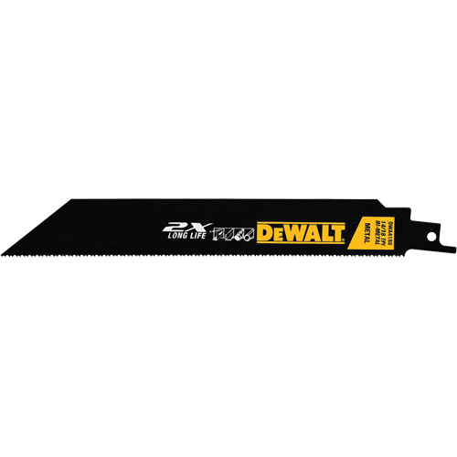 Metal Cutting Reciprocating Saw Blade, Bi-Metal, 14-18 TPI, 8" L x 1" W Moffatt Supply & Specialties