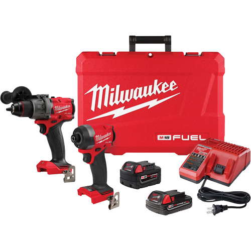 M18 Fuel Brushless Hammer Drill Impact Driver Kit, Lithium-Ion, 18 V Moffatt Supply & Specialties