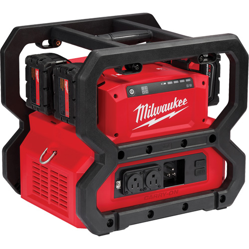 M18 Carry-On Power Supply, 1800 W/3600 W, Lithium Ion, 13-3/4" H x 12-1/4" W x 15" D, 28 lbs. Moffatt Supply & Specialties