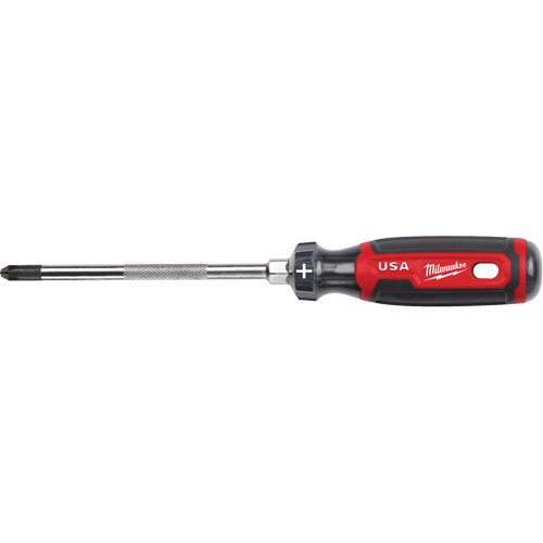Phillips Screwdriver, #3 Tip, Round, 279 mm L, Cushion Grip Handle Moffatt Supply & Specialties