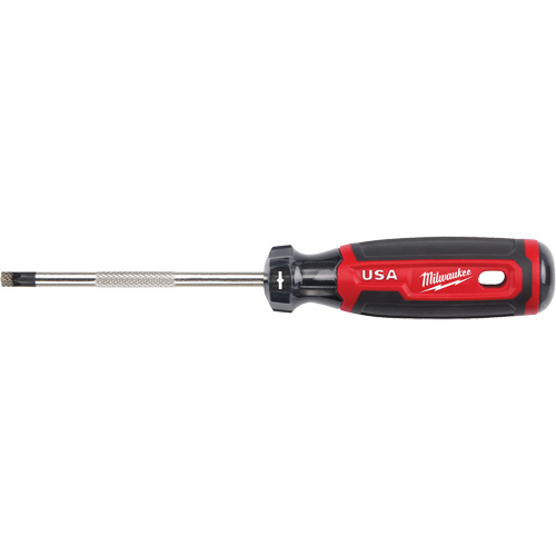 ECX Screwdriver, #2 Tip, Round, 211 mm L, Cushion Grip Handle Moffatt Supply & Specialties