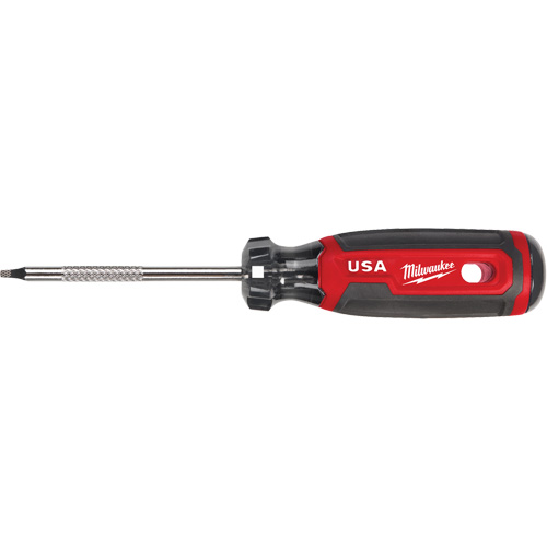 Square Screwdriver, #1 Tip, Round, 170 mm L, Cushion Grip Handle Moffatt Supply & Specialties
