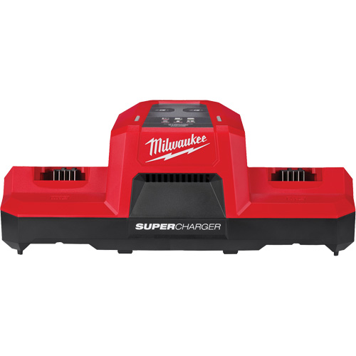 Super chargeur &agrave; double baie simultan&eacute;e M18, 18 V, Lithium-ion Moffatt Supply & Specialties