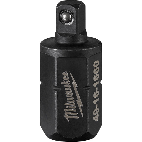 Adaptateur d'enclume pour rochet polygonal Insider, Douille 1/4", 0,55" lo, Sph&eacute;rique Moffatt Supply & Specialties