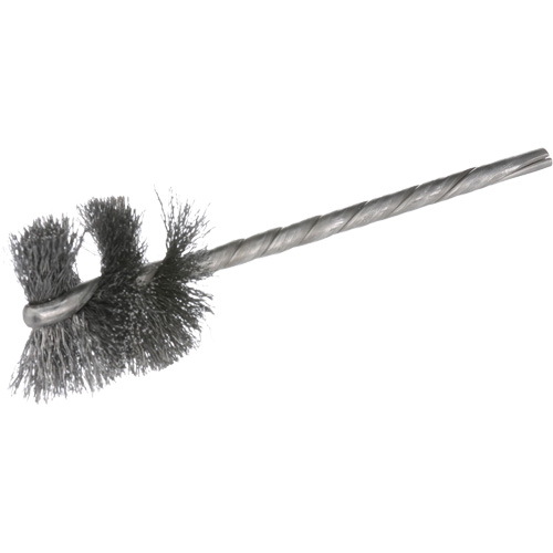 HeliTuf&reg; Crimped Wire Internal Brush Kit, 7/16" Dia. x 1" L, 3-1/2" Overall Length Moffatt Supply & Specialties