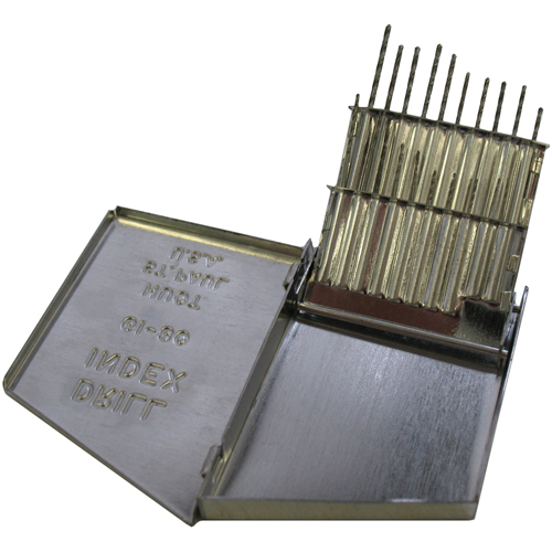 Jobber Length Drill Set, 20 Pieces, High Speed Steel Moffatt Supply & Specialties