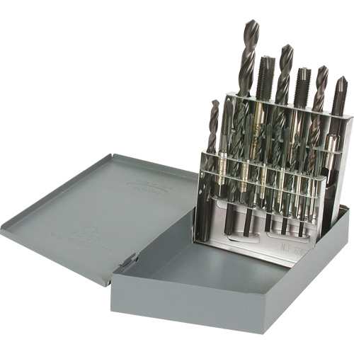 Jeu de tarauds manuels & forets, 18 morcea Moffatt Supply & Specialties