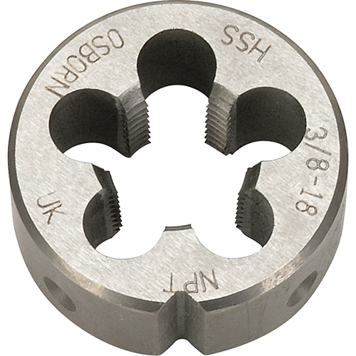 Pipe Die, 3/4"-14 Thread, High Speed Steel Moffatt Supply & Specialties