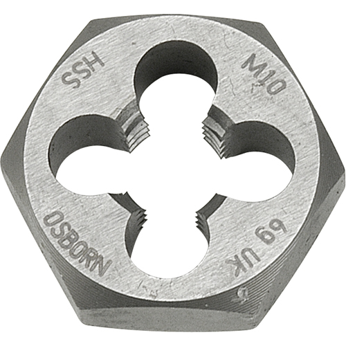 &eacute;crou-fili&egrave;re hexagonal, dia. 1-3/10", Filet de 5/8"-11, Acier rapide Moffatt Supply & Specialties