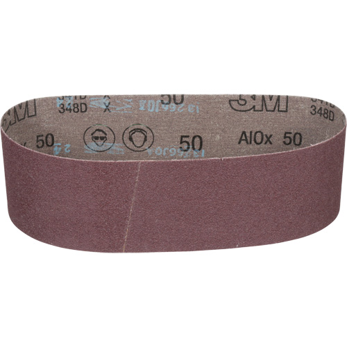 Cloth Belt 241D, 3" W X 24" L, Aluminum Oxide, 50 Grit Moffatt Supply & Specialties