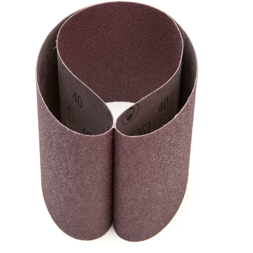 Courroie abrasive en toile 341D, 6" la x 48" lo, Oxyde d'aluminium, Grain 40 Moffatt Supply & Specialties