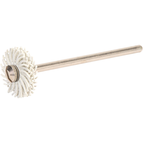 Scotch-Brite Radial Bristle Discs, 120X Grit, 9/16" Dia. Moffatt Supply & Specialties