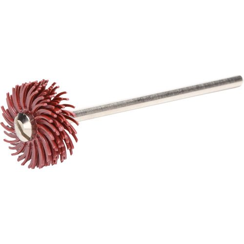 Scotch-Brite Radial Bristle Discs, P220X Grit, 9/16" Dia. Moffatt Supply & Specialties