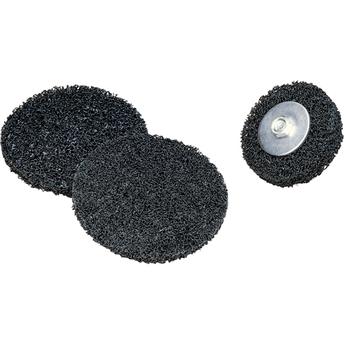 Scotch-Brite Clean & Strip Discs, 4" Dia., Extra Coarse Grit, Silicon Carbide Moffatt Supply & Specialties