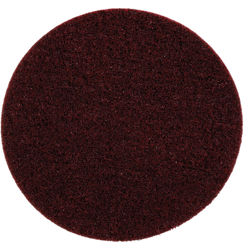 Disque de conditionnement de surface Scotch-Brite SC- DH, 8" dia., Grain Moyen, Oxyde d'aluminium Moffatt Supply & Specialties