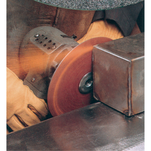 501C Fibre Discs, Zirconia Alumina, 100, 5" Dia x 7/8" Arbor Moffatt Supply & Specialties