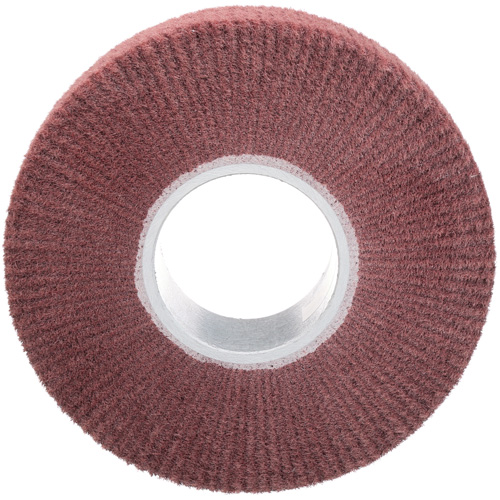Scotch-Brite Finishing Flap Brush, Aluminum Oxide, Fine Grit, 8" x 2" x 3" Moffatt Supply & Specialties