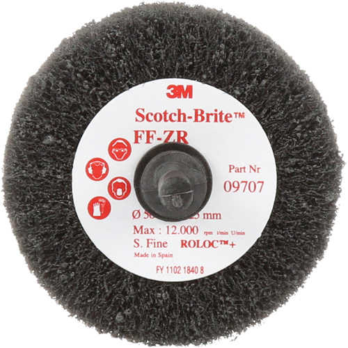 Scotch-Brite Cut & Polish Flap Brush, Aluminum Oxide, Fine Grit, 2" x 1" x 1/4" Moffatt Supply & Specialties