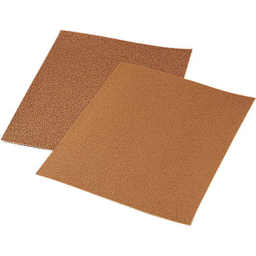 Papier abrasif, 9" x 11", Grain 60, Grenat Moffatt Supply & Specialties