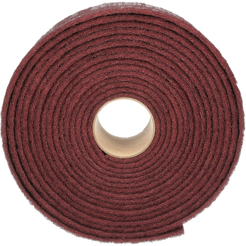Scotch-Brite Clean & Finish Roll, Medium, Aluminum Oxide, 4" W x 30' L Moffatt Supply & Specialties