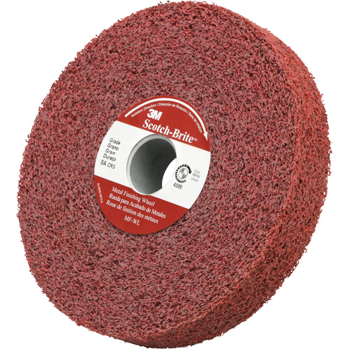 Meule pour la finition du m&eacute;tal Scotch-Brite Moffatt Supply & Specialties