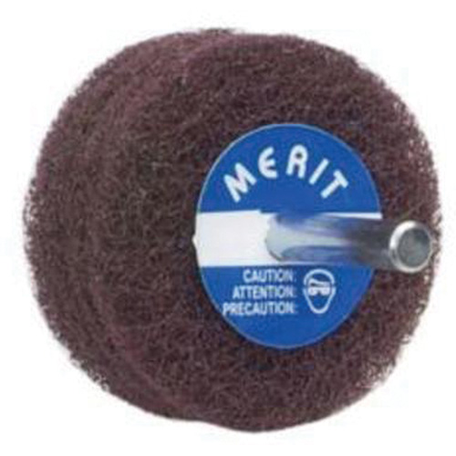 Disques non tiss&eacute;s Abrasotex, 4" dia., Grain Fin, Oxyde d'aluminium Moffatt Supply & Specialties