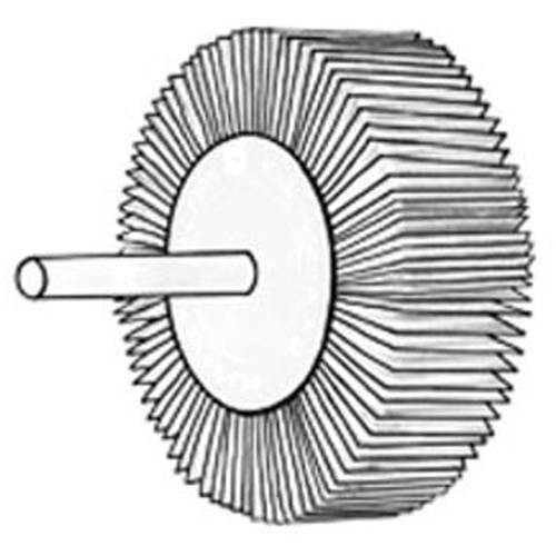 Grind-O-Flex Micro-Mini Flap Wheel, Aluminum Oxide, 120 Grit, 3/4" x 3/16" x 1/8" Moffatt Supply & Specialties