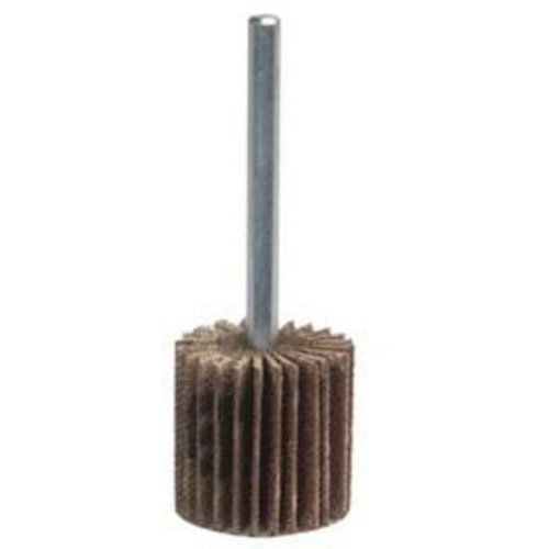 Super Finish Mini Flap Wheel, Aluminum Oxide, 80 Grit, 1-3/4" x 1/2" x 1/4" Moffatt Supply & Specialties