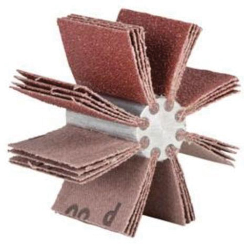 Plain Flap B-815 Bore Polisher, Aluminum Oxide, 240 Grit, 3-3/4" x 1-1/2" Moffatt Supply & Specialties