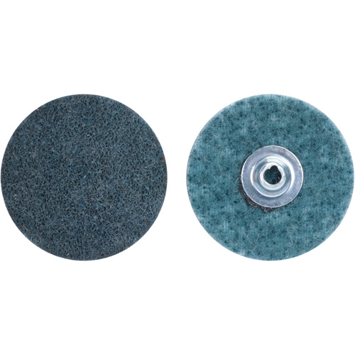 Disque de pr&eacute;paration de surface &agrave; remplacement rapide, 1-1/2" dia., Grain Tr&egrave;s fin, Oxyde d'aluminium Moffatt Supply & Specialties