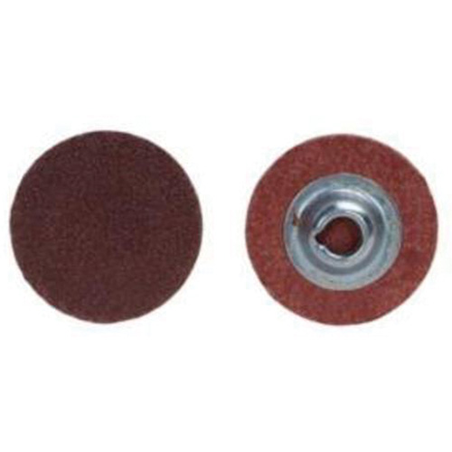 Quick-Change Cloth Disc, 3" Dia., 60 Grit, Aluminum Oxide Moffatt Supply & Specialties