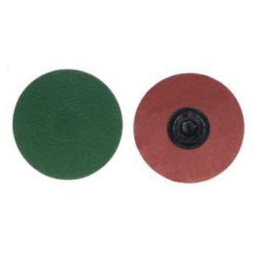 Quick-Change Cloth Disc, 3" Dia., 80 Grit, Zirconium Moffatt Supply & Specialties
