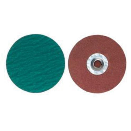 Disque de toile &agrave; changement rapide, 4" dia., Grain 120, Zirconium Moffatt Supply & Specialties