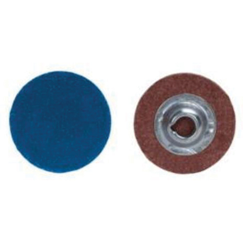 Disques &agrave; changement rapide, 2" dia., Grain 36, Alumine de zirconium Moffatt Supply & Specialties