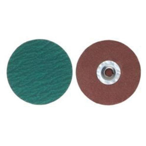 Quick-Change Discs, 3" Dia., 36 Grit, Zirconia Alumina Moffatt Supply & Specialties