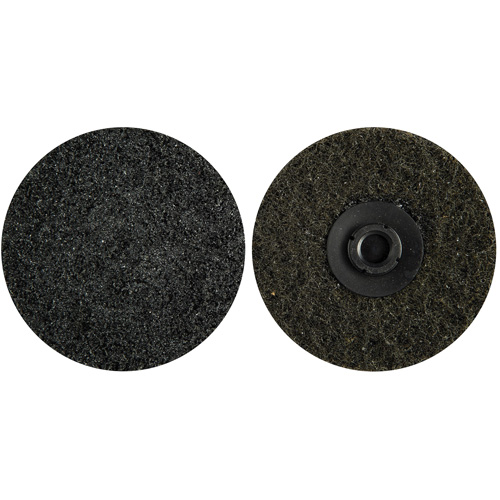 Non-Woven Quick-Change Discs, 3" Dia., Extra Coarse Grit, Aluminum Oxide Moffatt Supply & Specialties
