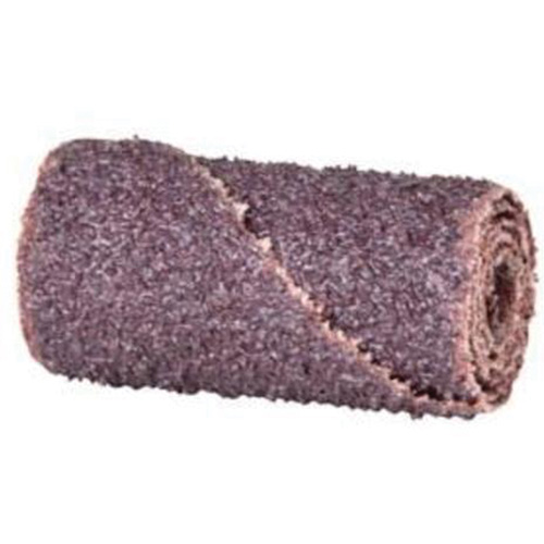 Rouleau de papier abrasif ALO, 150 Grain, 3/4" dia., Oxyde d'aluminium, 1-1/2" lo, 1/4" Dimension de l'arbre Moffatt Supply & Specialties