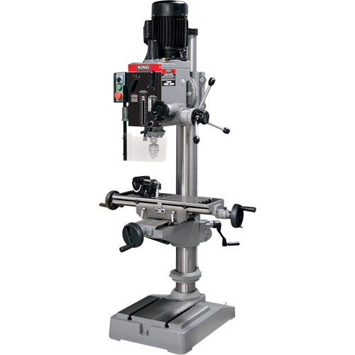 Gearhead Milling Drilling Machine, 6 Speeds, 1-1/4" Drilling Capacity Moffatt Supply & Specialties