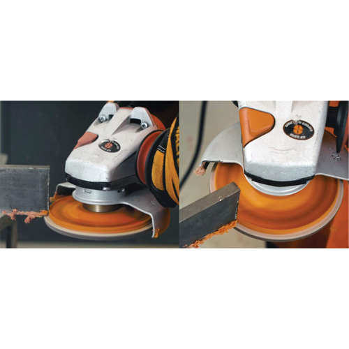 Enduro-Flex Flap Disc, 4-1/2" x 5/8"-11, Type 27, 40 Grit, Zirconia Alumina Moffatt Supply & Specialties